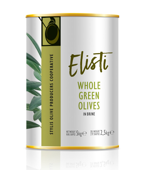 green olives in tin 5lt